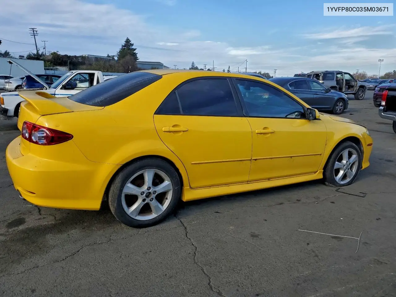 1YVFP80C035M03671 2003 Mazda 6 I
