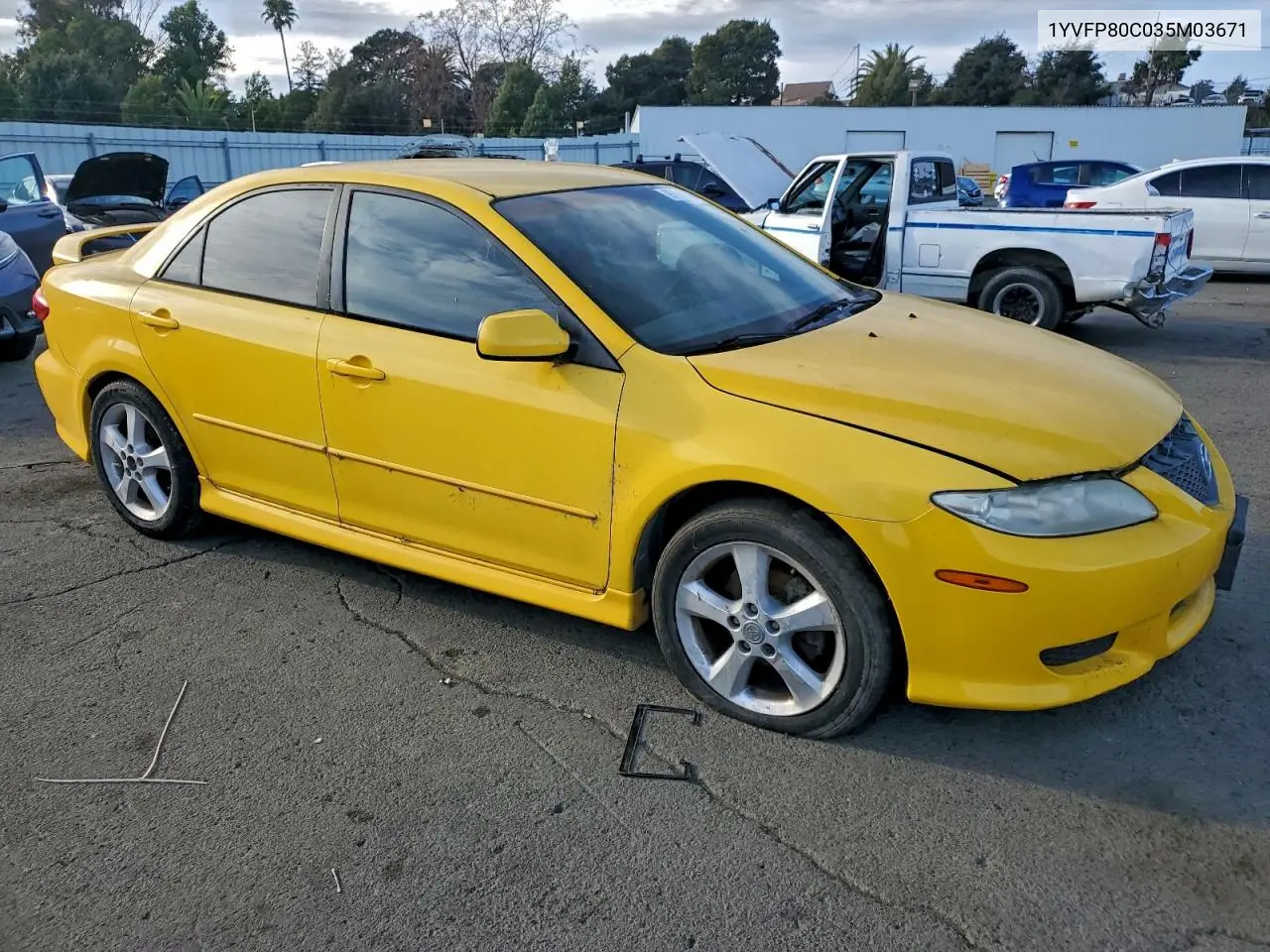 1YVFP80C035M03671 2003 Mazda 6 I