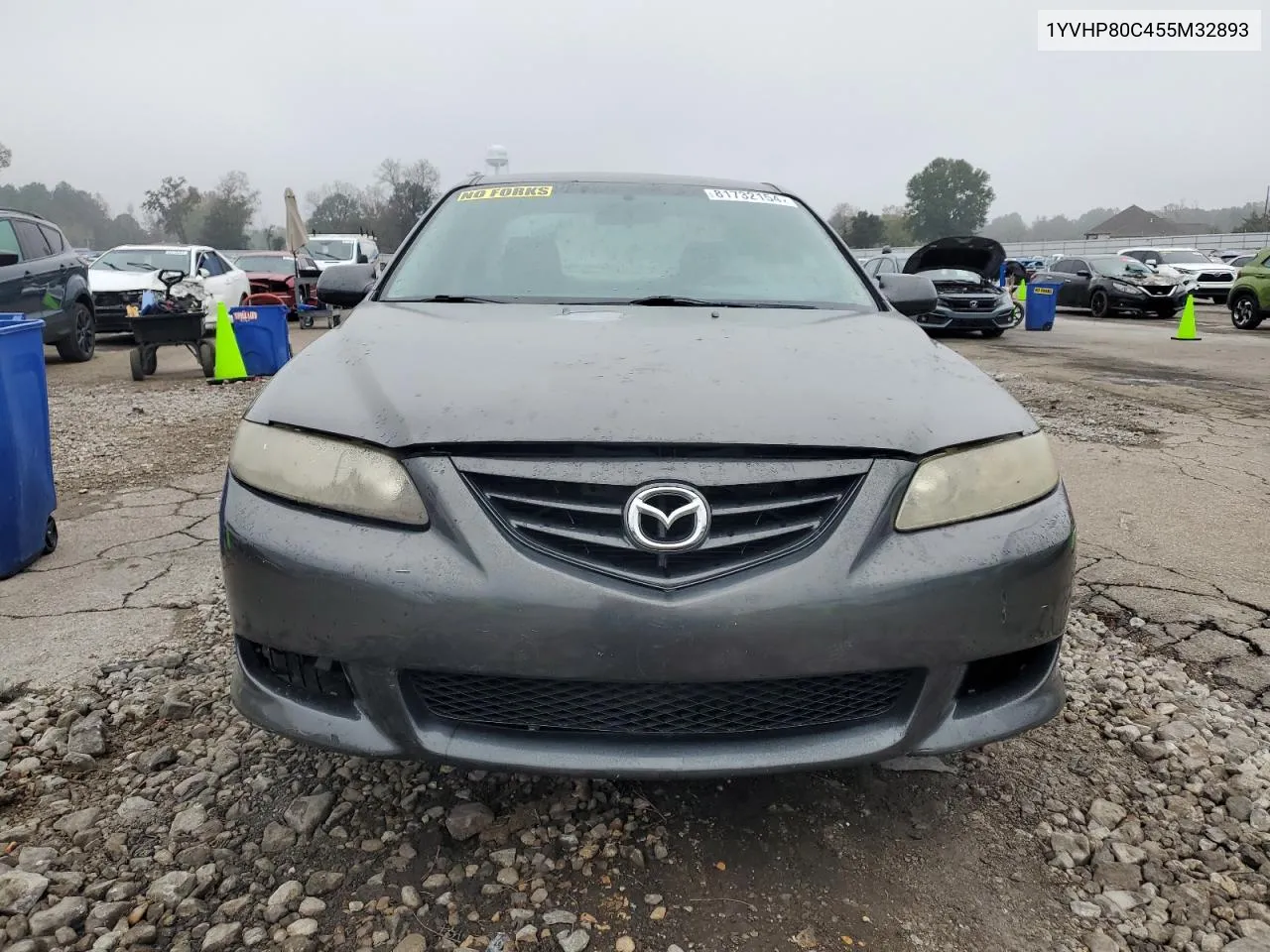 2005 Mazda 6 I VIN: 1YVHP80C455M32893 Lot: 81732154