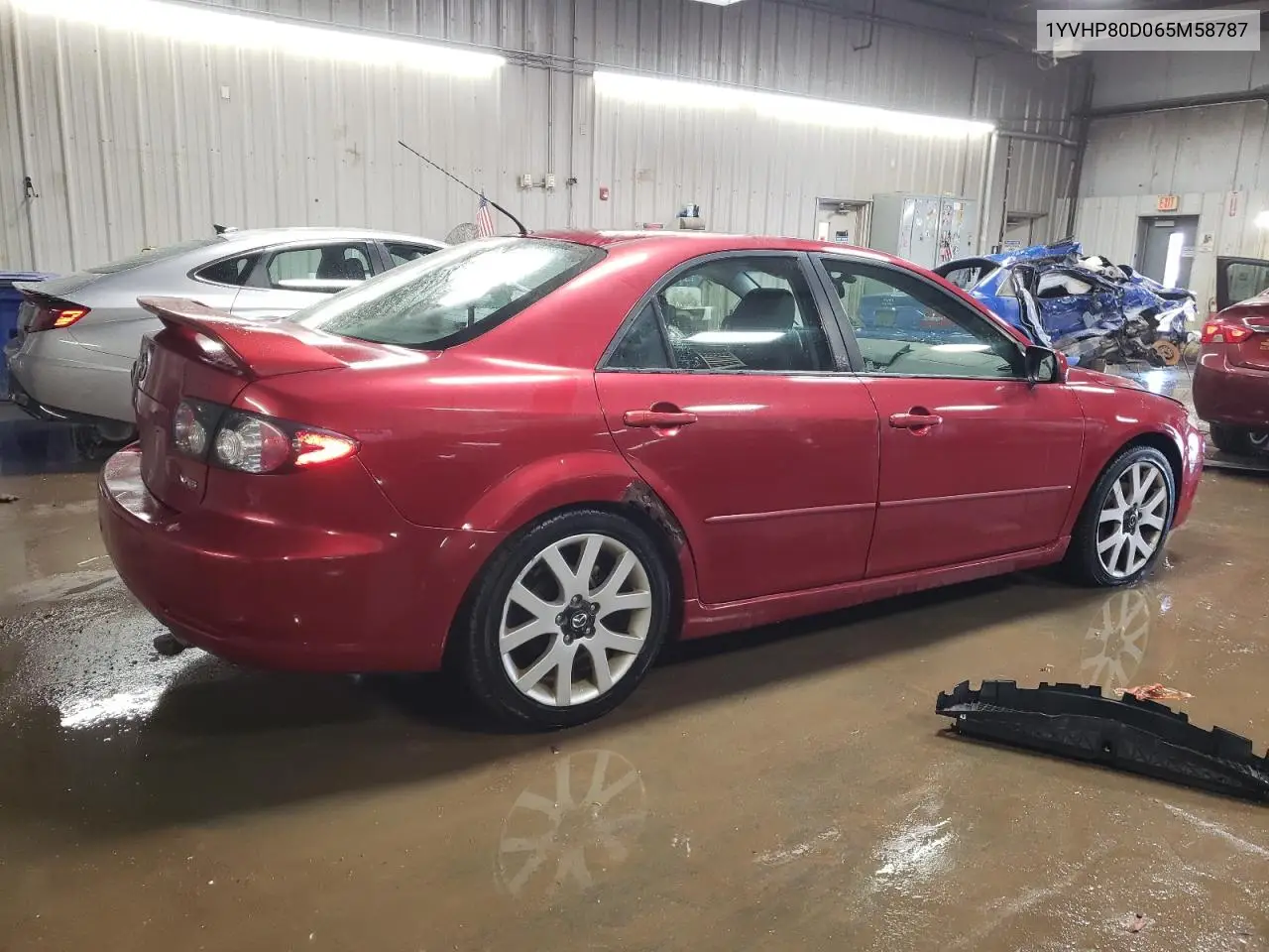 2006 Mazda 6 S VIN: 1YVHP80D065M58787 Lot: 48541545