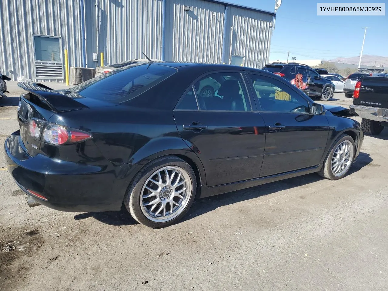 2006 Mazda 6 S VIN: 1YVHP80D865M30929 Lot: 89211715