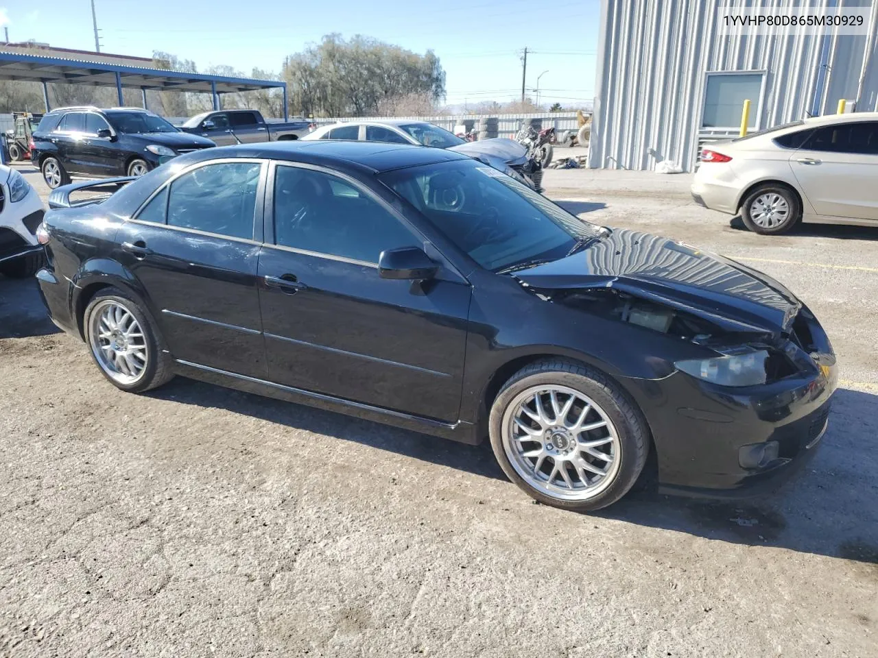 2006 Mazda 6 S VIN: 1YVHP80D865M30929 Lot: 89211715