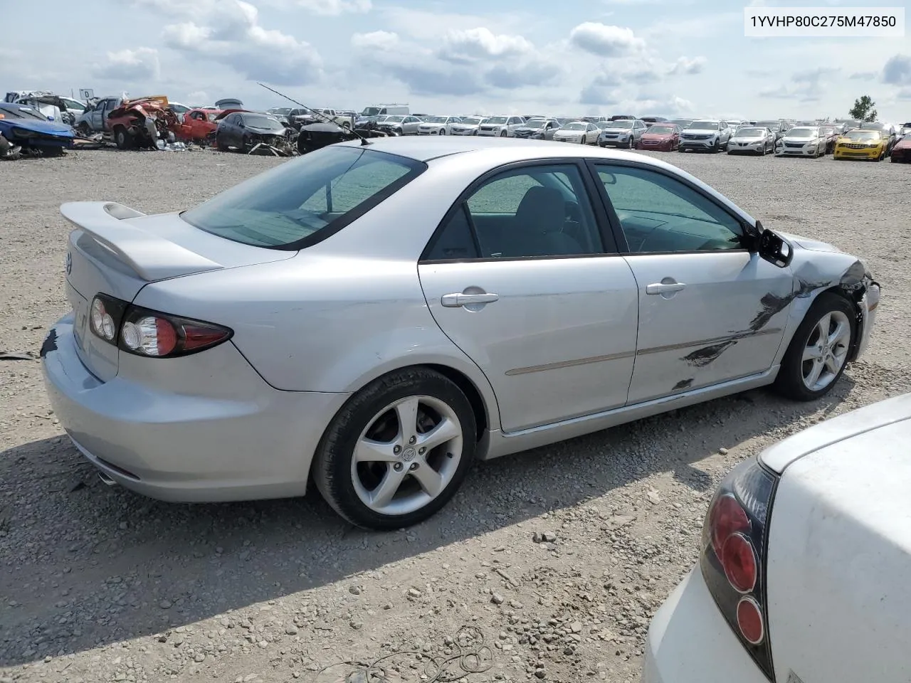 2007 Mazda 6 I VIN: 1YVHP80C275M47850 Lot: 66910294