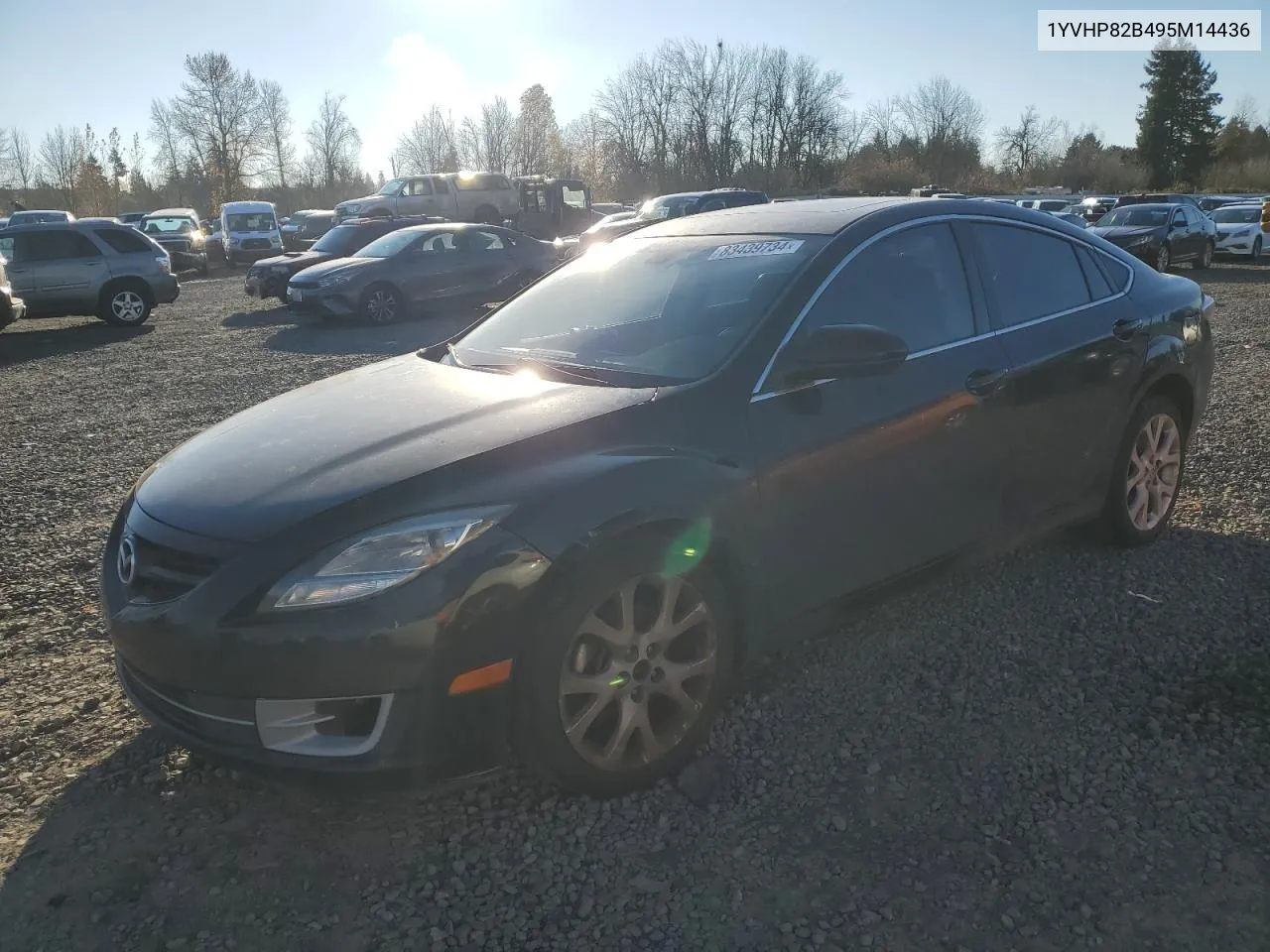 2009 Mazda 6 S VIN: 1YVHP82B495M14436 Lot: 83439734
