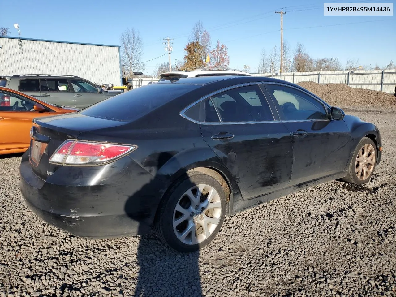 2009 Mazda 6 S VIN: 1YVHP82B495M14436 Lot: 83439734