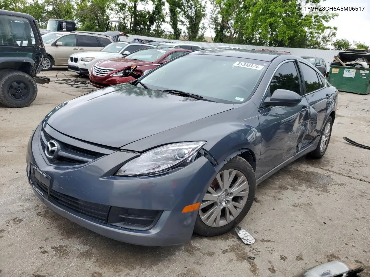 1YVHZ8CH6A5M06517 2010 Mazda 6 I