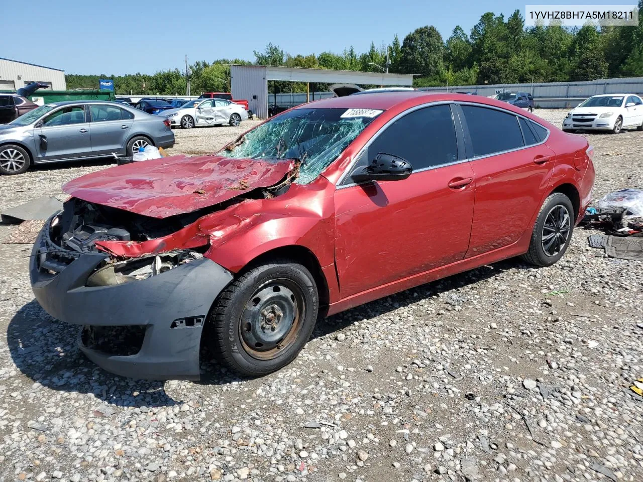 1YVHZ8BH7A5M18211 2010 Mazda 6 I