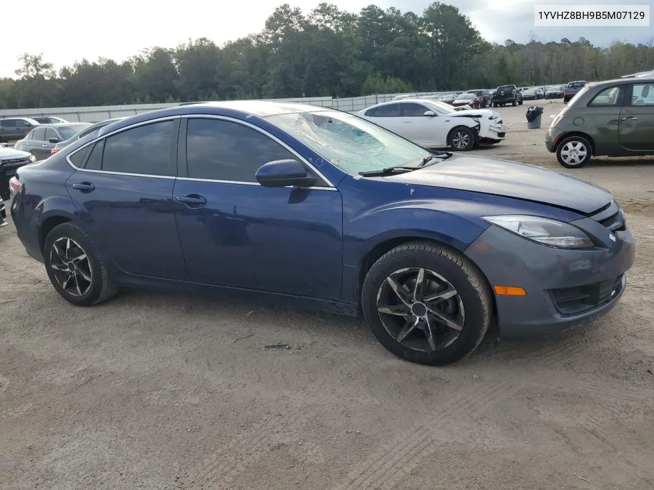 1YVHZ8BH9B5M07129 2011 Mazda 6 I