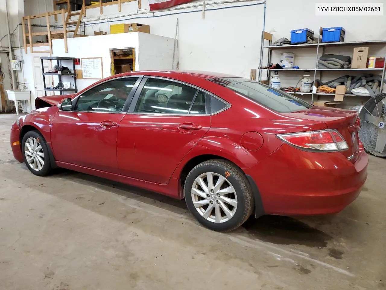 1YVHZ8CHXB5M02651 2011 Mazda 6 I