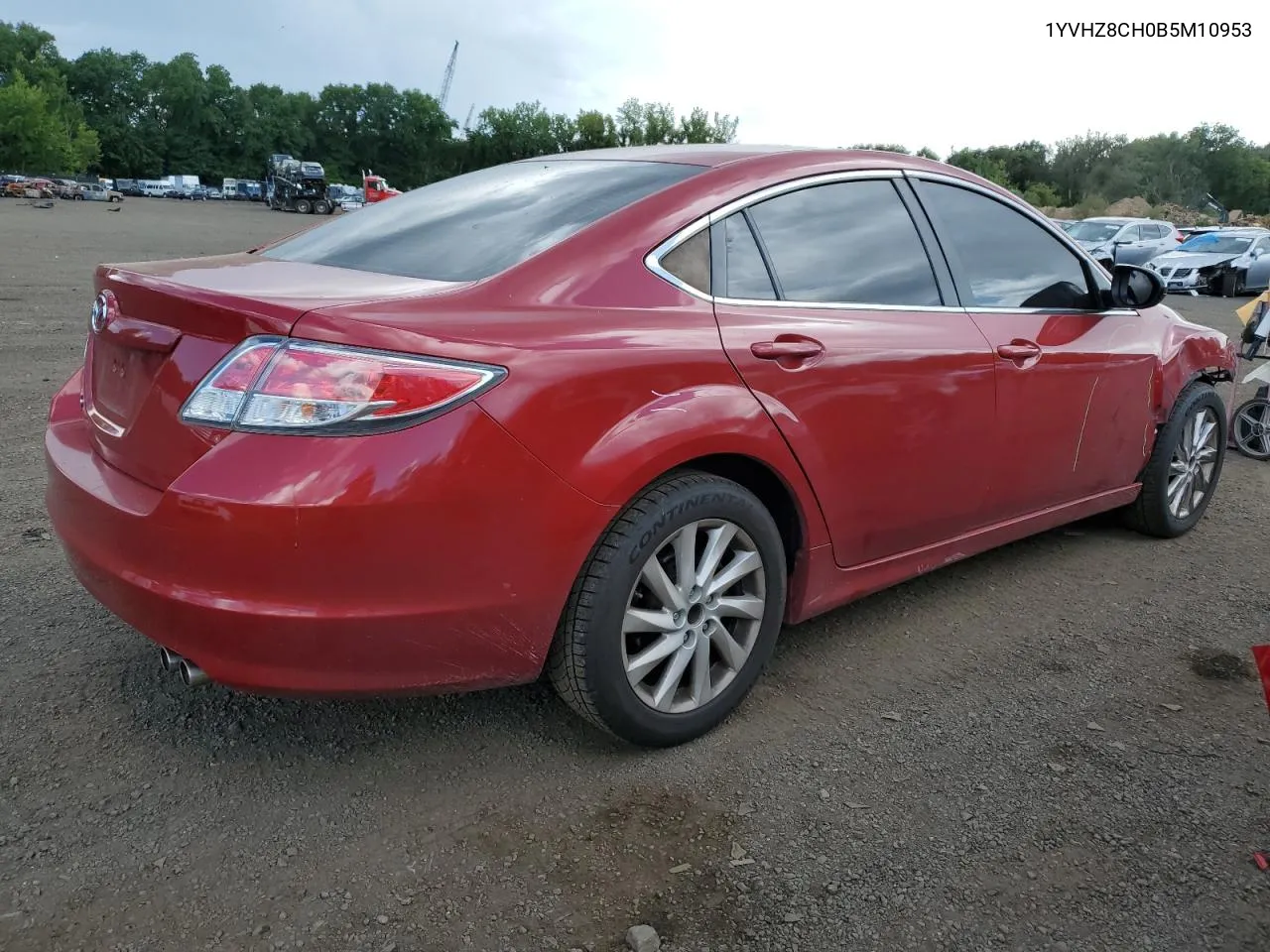 1YVHZ8CH0B5M10953 2011 Mazda 6 I