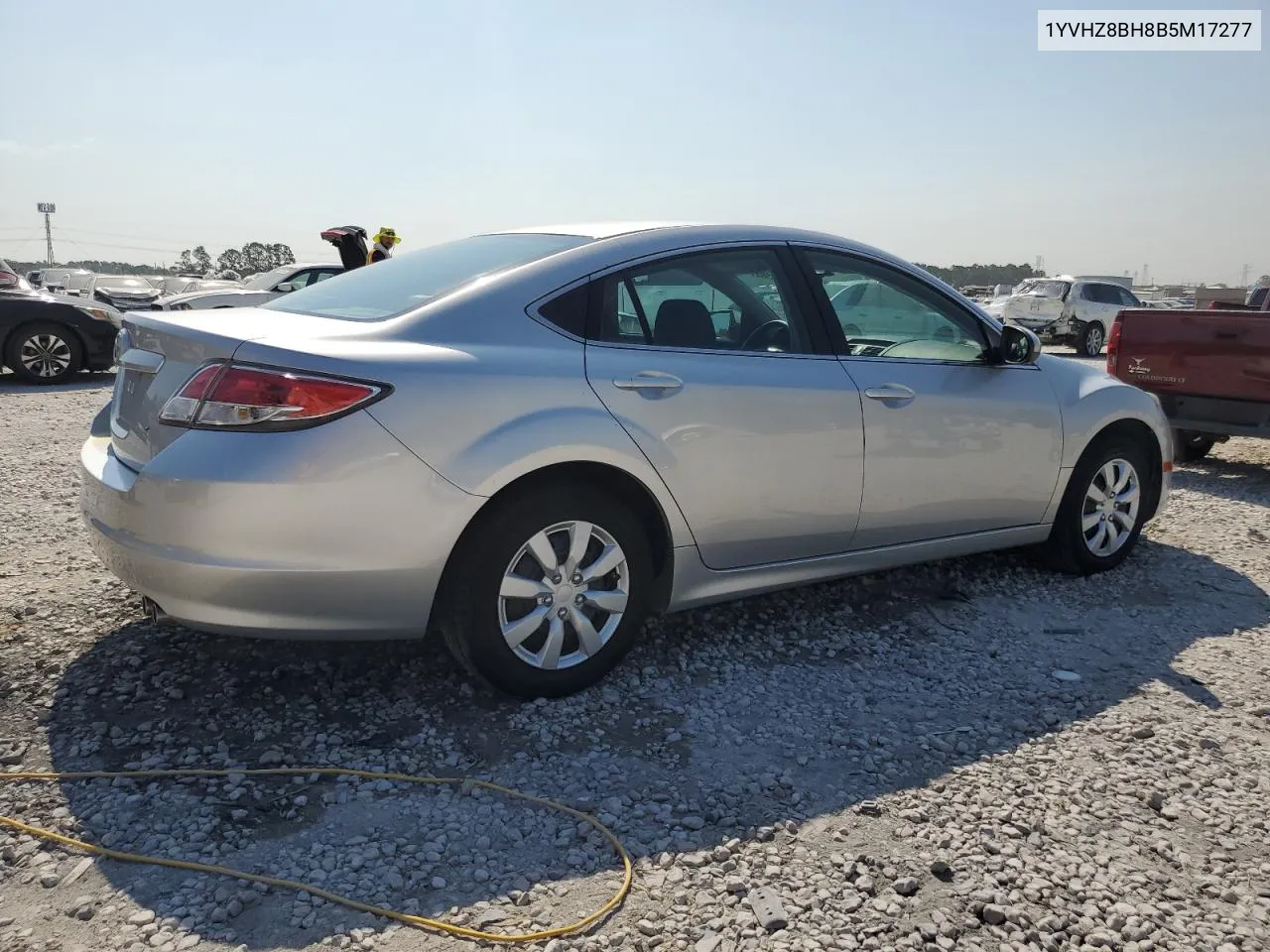 2011 Mazda 6 I VIN: 1YVHZ8BH8B5M17277 Lot: 68436364