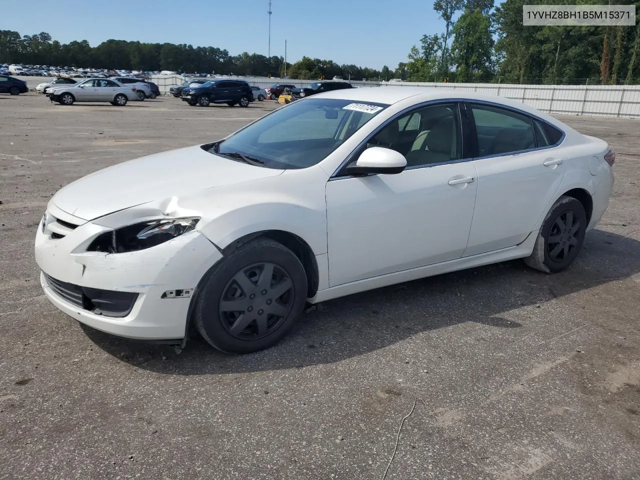 1YVHZ8BH1B5M15371 2011 Mazda 6 I