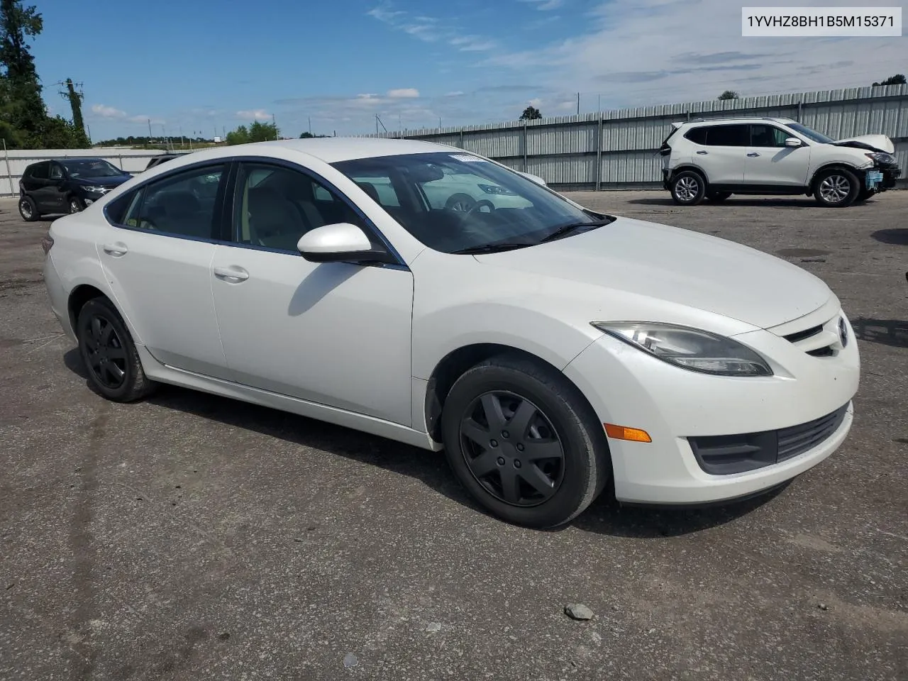 1YVHZ8BH1B5M15371 2011 Mazda 6 I