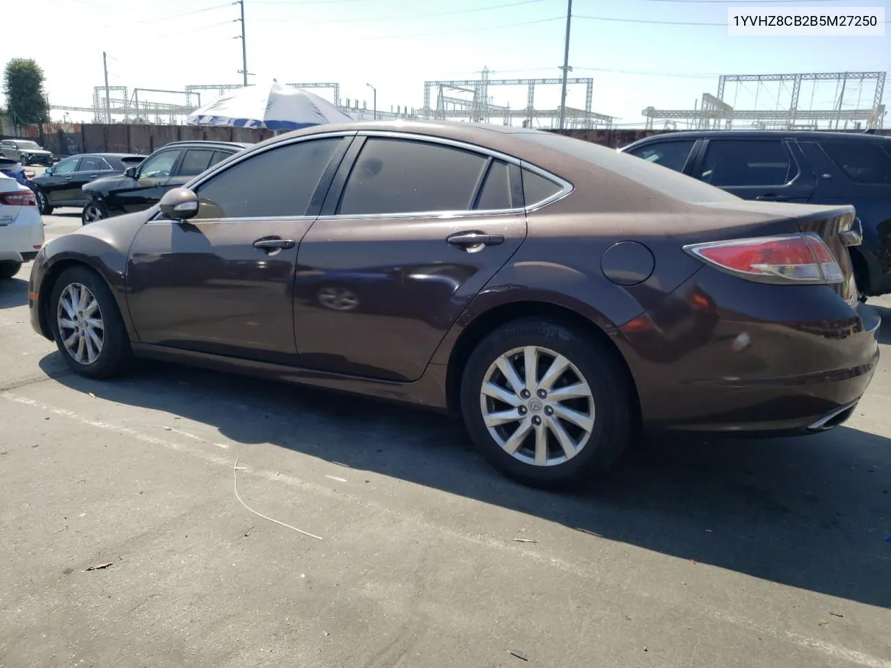 1YVHZ8CB2B5M27250 2011 Mazda 6 S