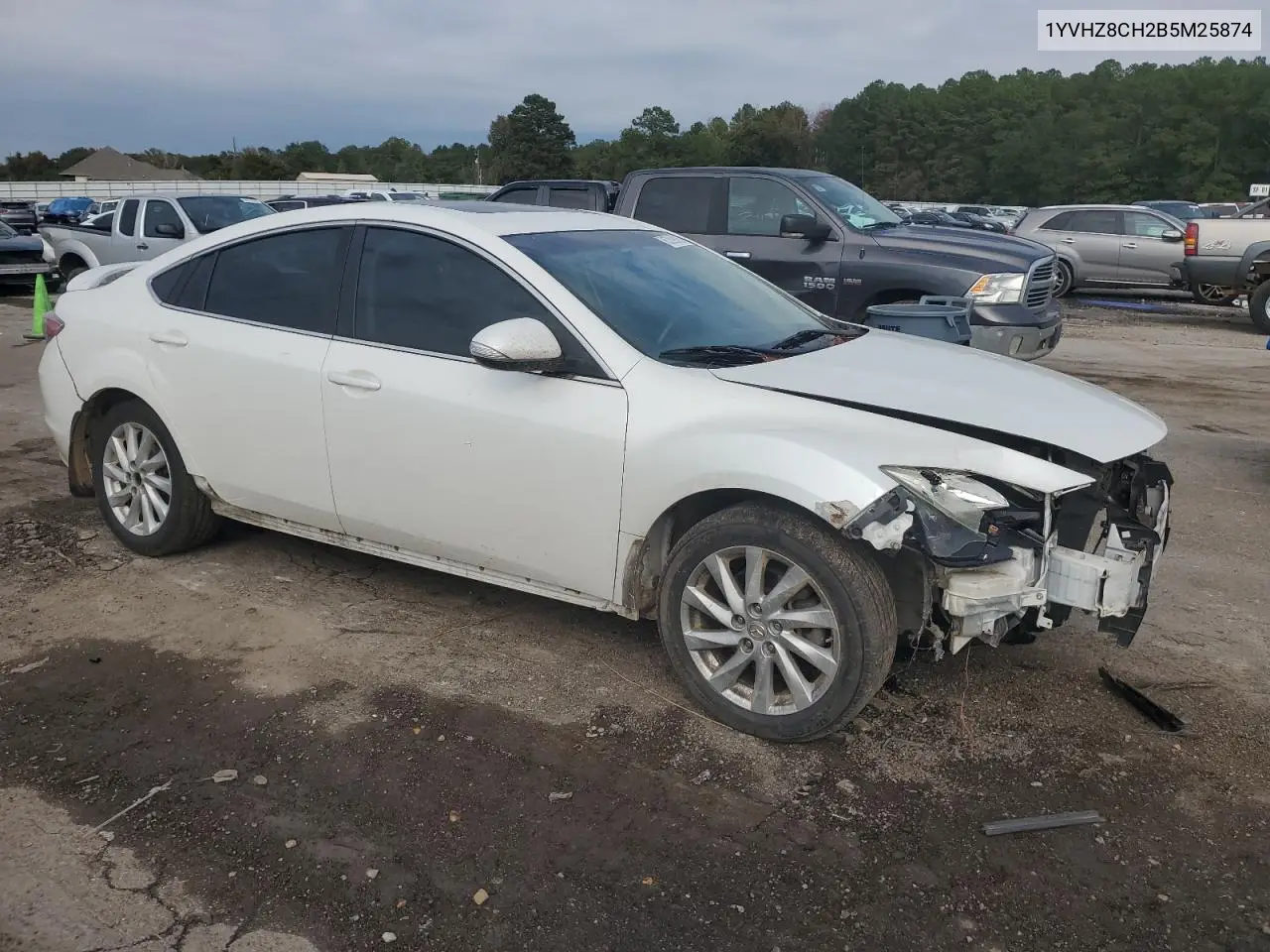 1YVHZ8CH2B5M25874 2011 Mazda 6 I