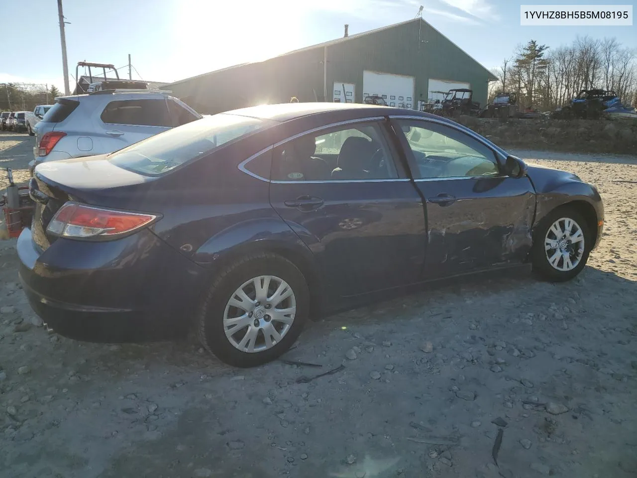 2011 Mazda 6 I VIN: 1YVHZ8BH5B5M08195 Lot: 80872204