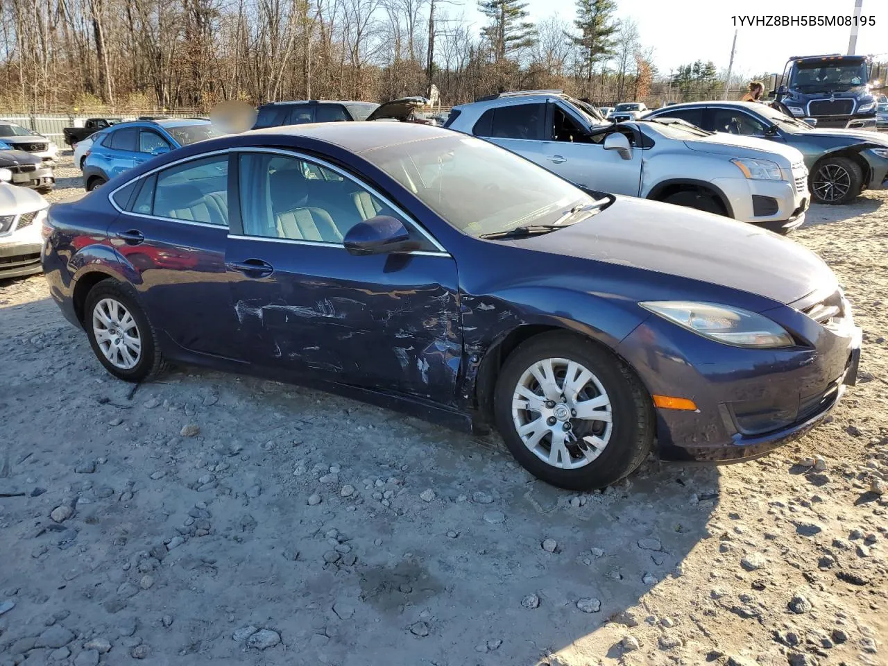2011 Mazda 6 I VIN: 1YVHZ8BH5B5M08195 Lot: 80872204