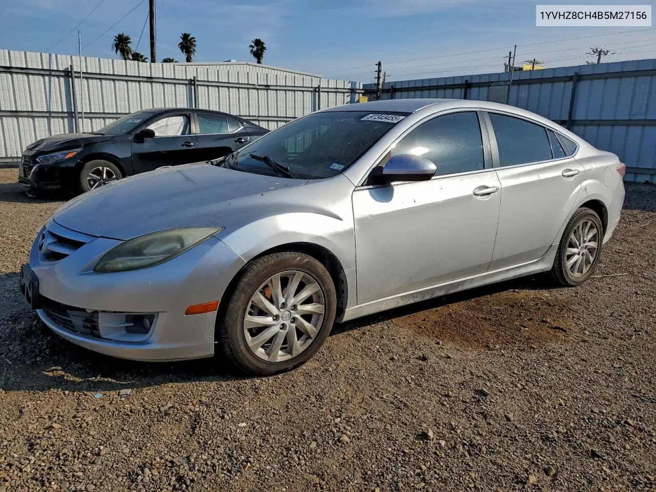1YVHZ8CH4B5M27156 2011 Mazda 6 I