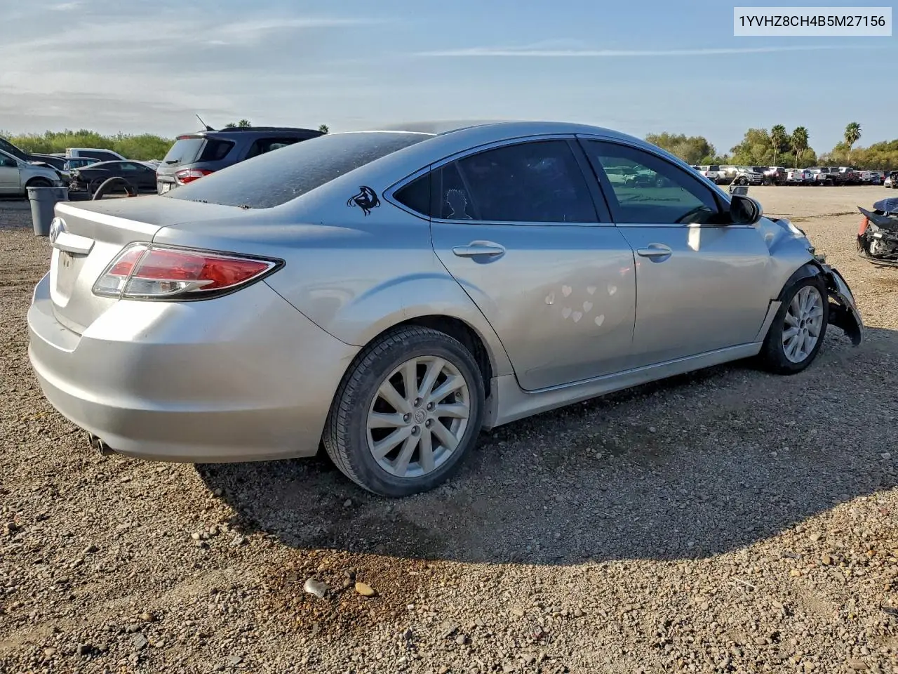 1YVHZ8CH4B5M27156 2011 Mazda 6 I