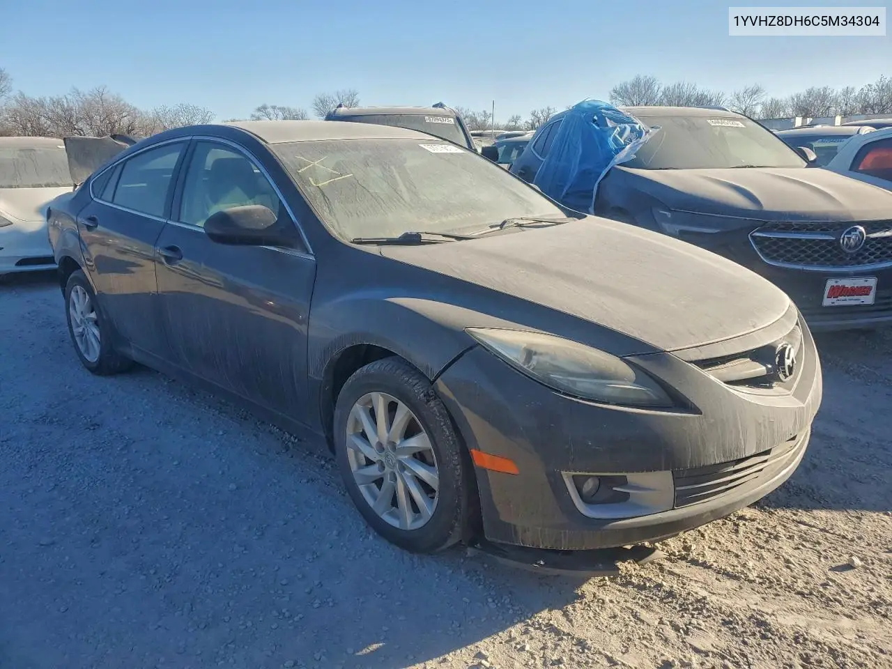1YVHZ8DH6C5M34304 2012 Mazda 6 I