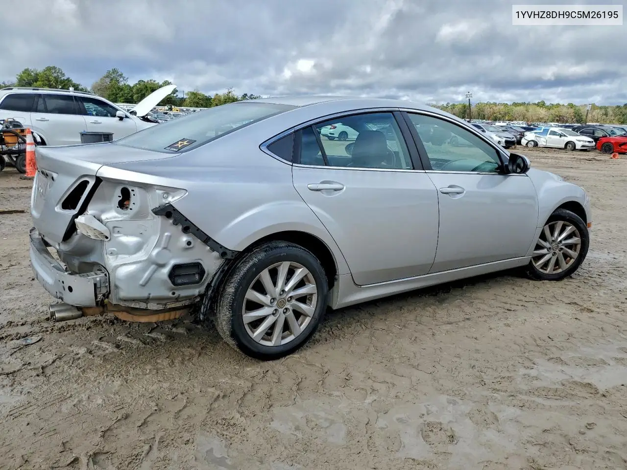 1YVHZ8DH9C5M26195 2012 Mazda 6 I