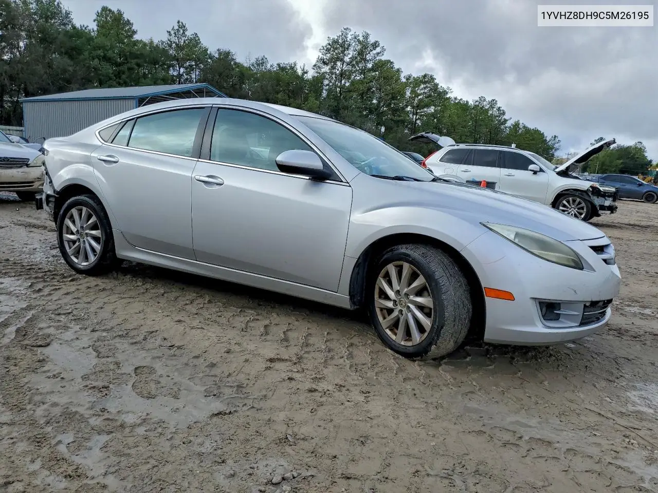 1YVHZ8DH9C5M26195 2012 Mazda 6 I