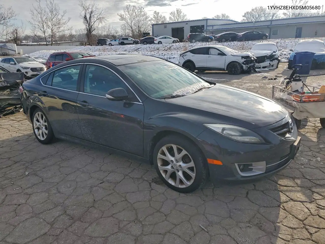 1YVHZ8EHXD5M05680 2013 Mazda 6 Touring Plus