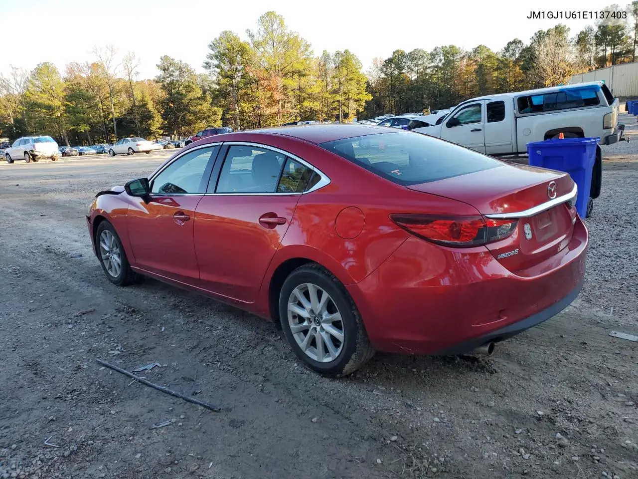 JM1GJ1U61E1137403 2014 Mazda 6 Sport