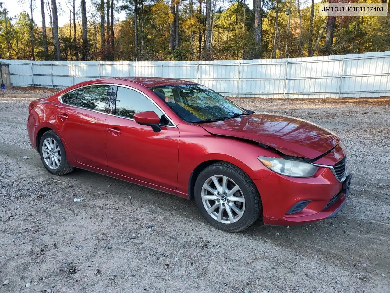 JM1GJ1U61E1137403 2014 Mazda 6 Sport