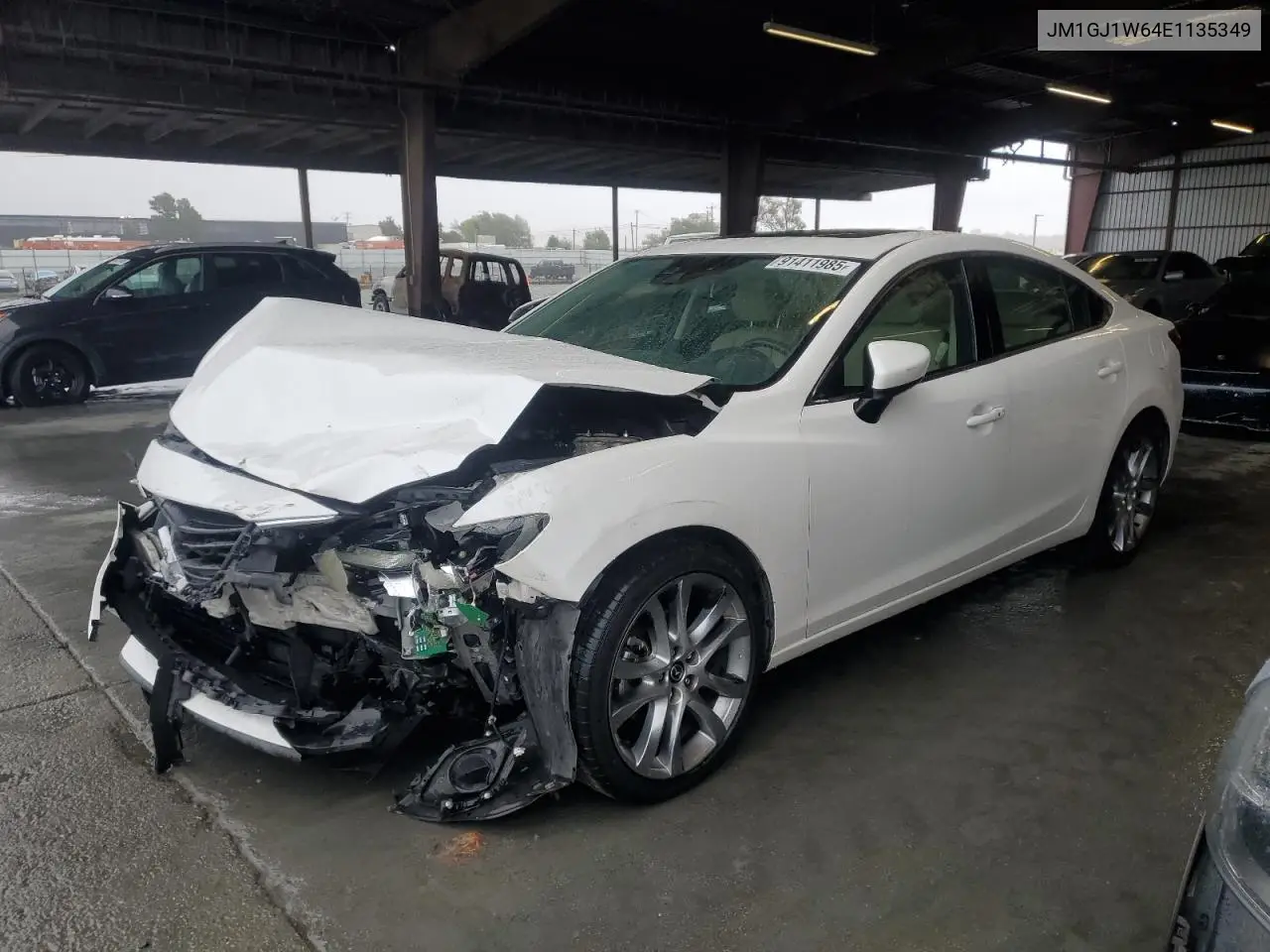 JM1GJ1W64E1135349 2014 Mazda 6 Grand Touring
