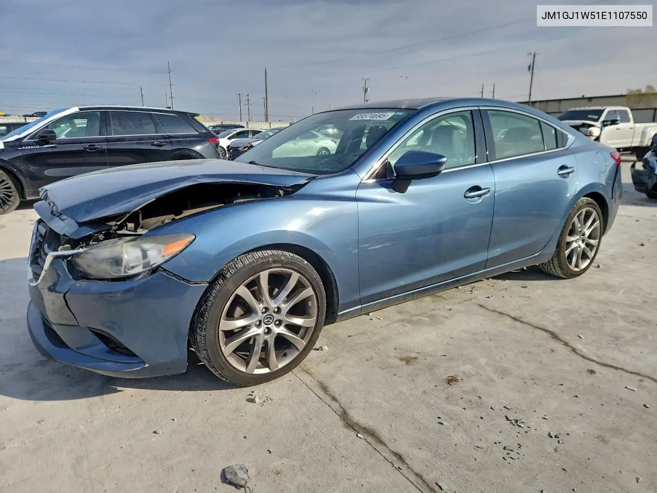 JM1GJ1W51E1107550 2014 Mazda 6 Grand Touring