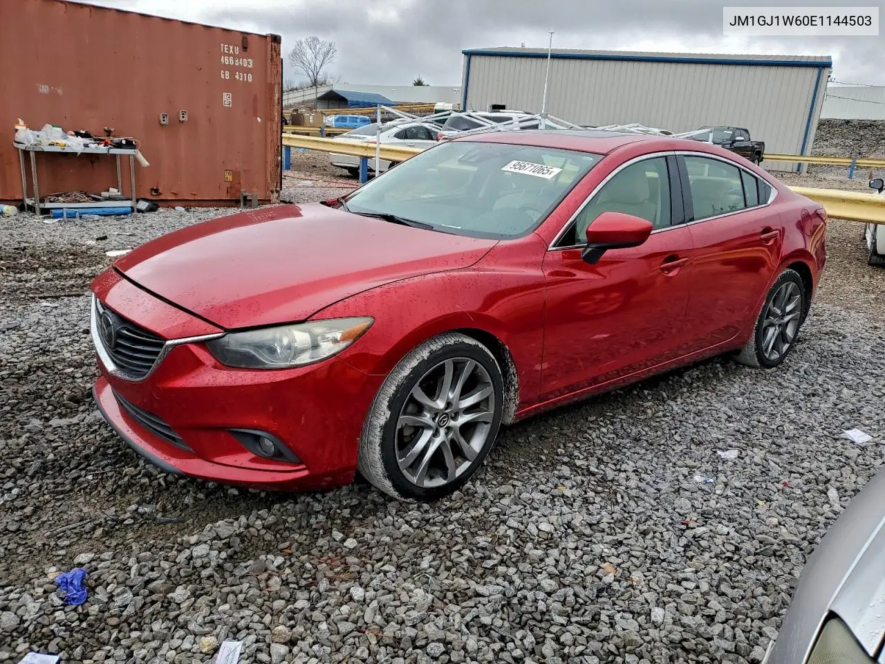 JM1GJ1W60E1144503 2014 Mazda 6 Grand Touring