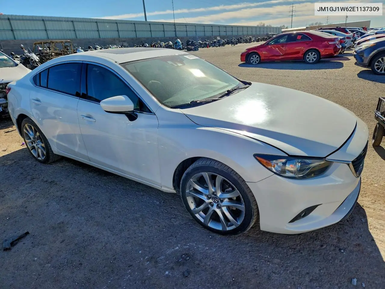 JM1GJ1W62E1137309 2014 Mazda 6 Grand Touring