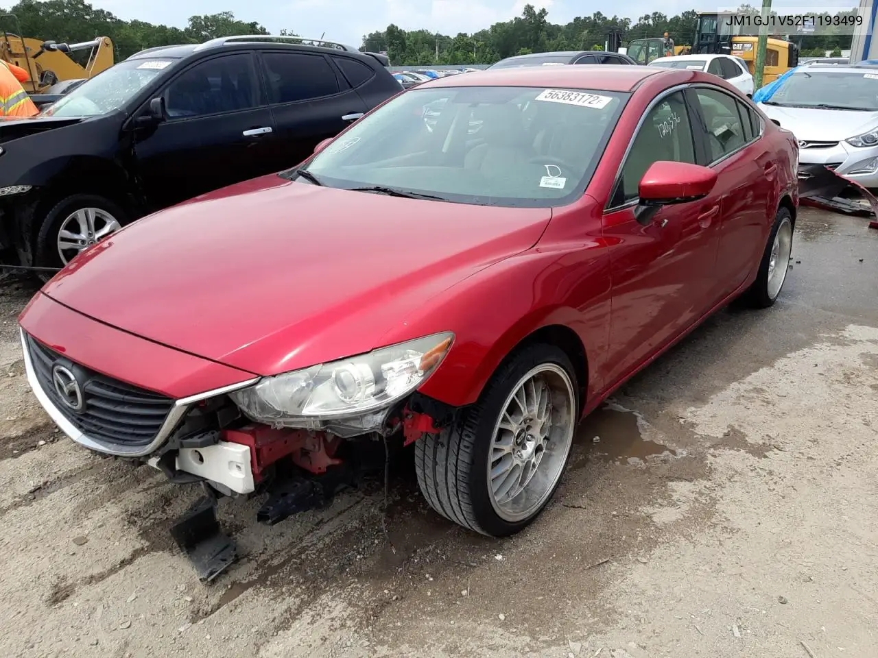 JM1GJ1V52F1193499 2015 Mazda 6 Touring