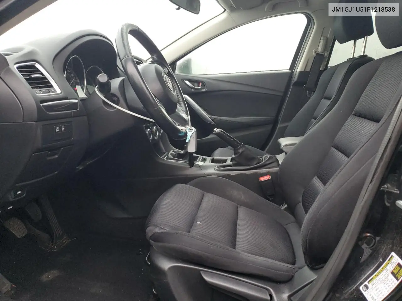 JM1GJ1U51F1218538 2015 Mazda 6 Sport