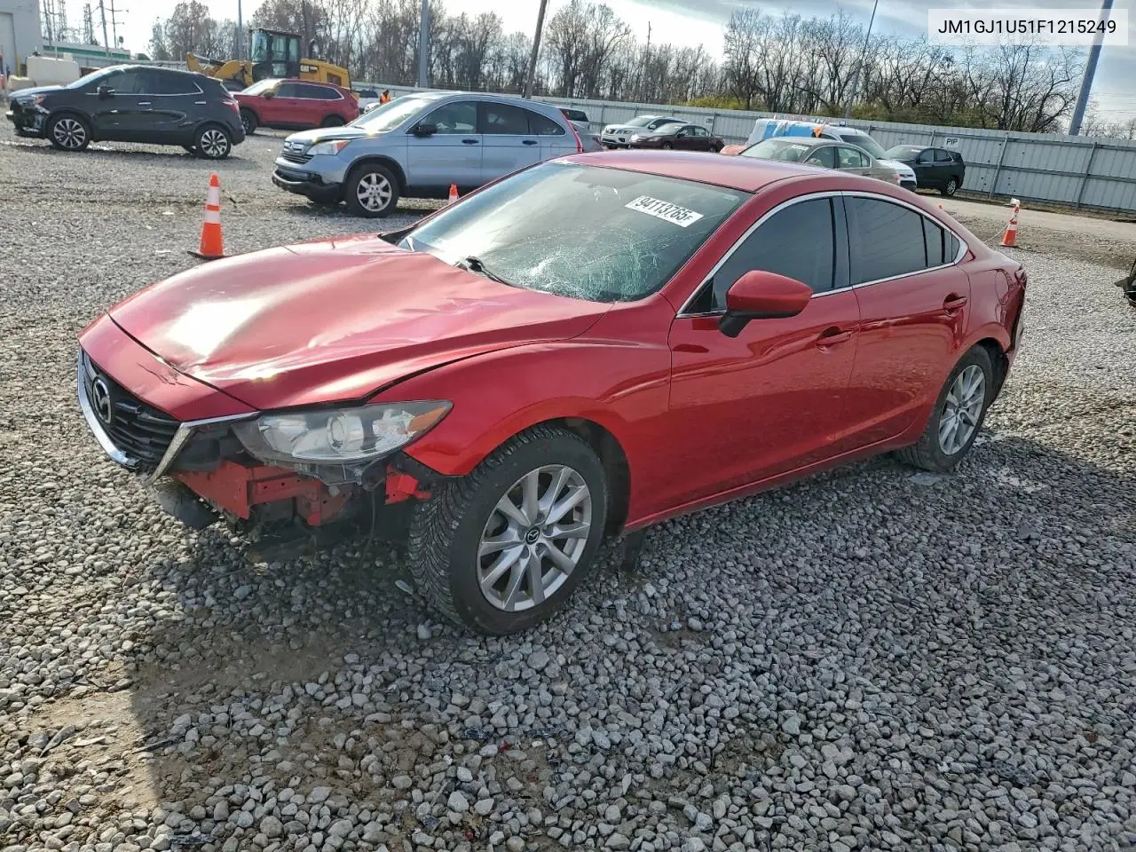 JM1GJ1U51F1215249 2015 Mazda 6 Sport