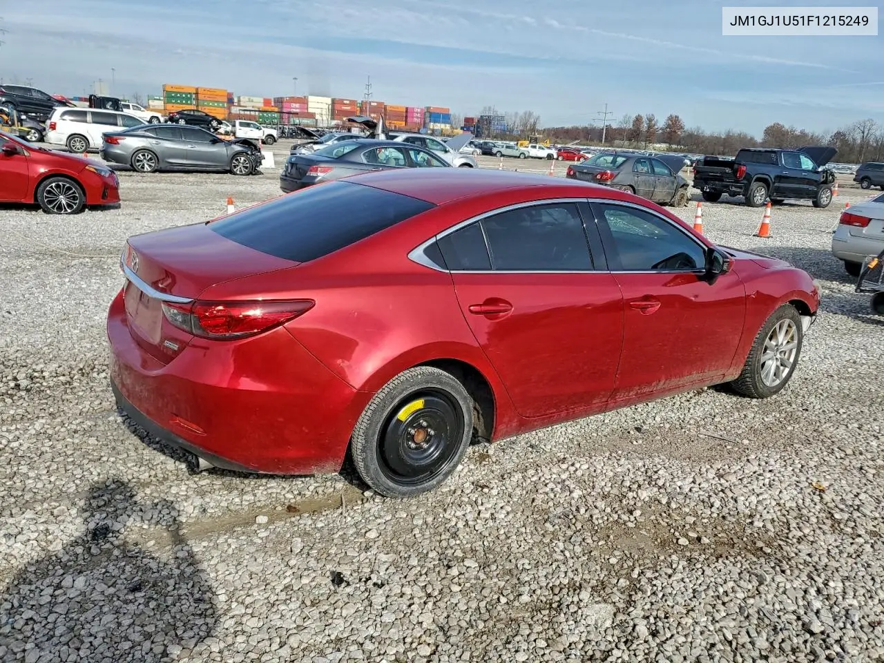 JM1GJ1U51F1215249 2015 Mazda 6 Sport