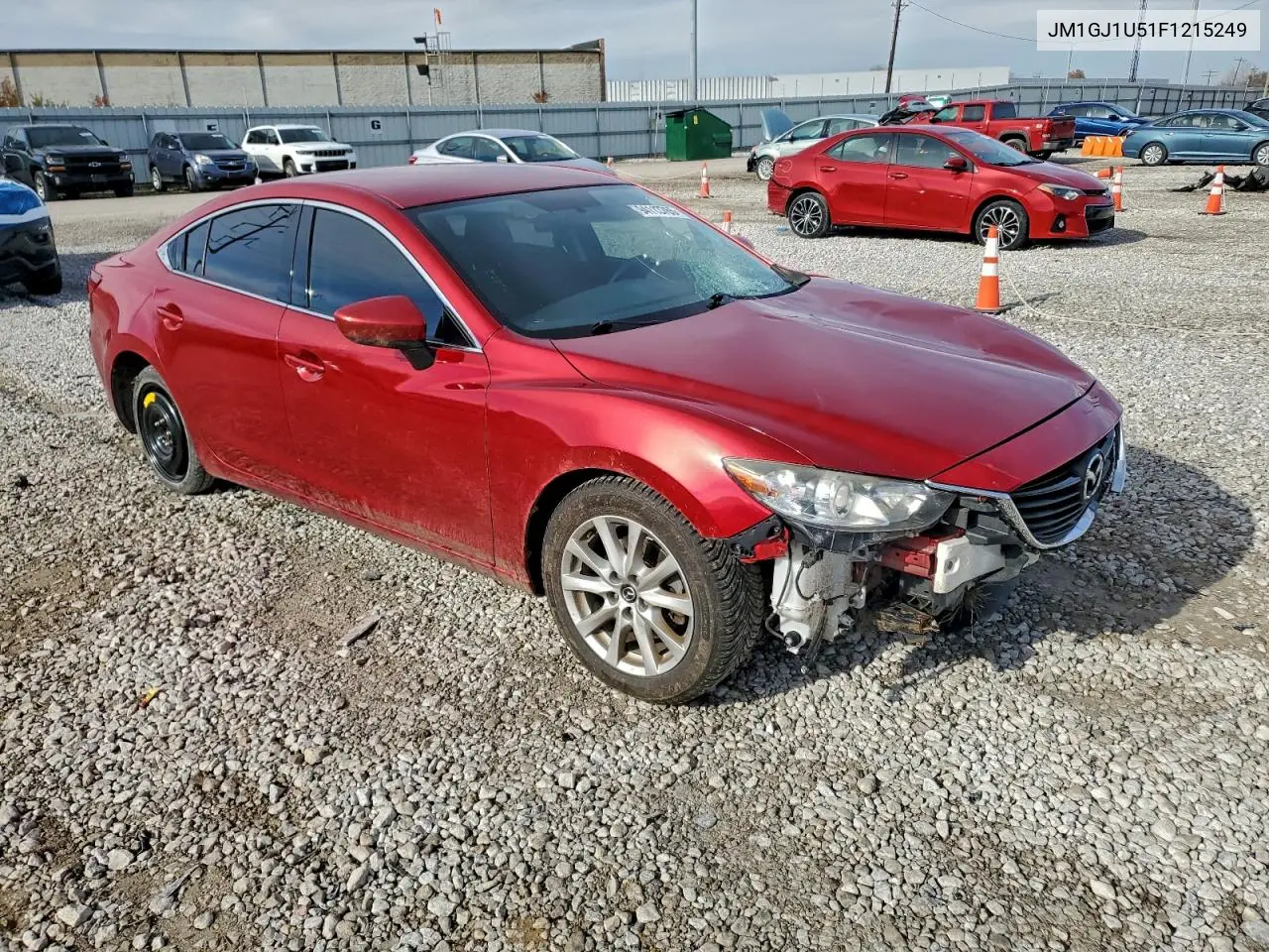 JM1GJ1U51F1215249 2015 Mazda 6 Sport