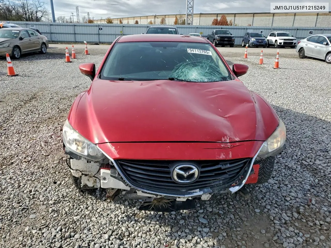 JM1GJ1U51F1215249 2015 Mazda 6 Sport