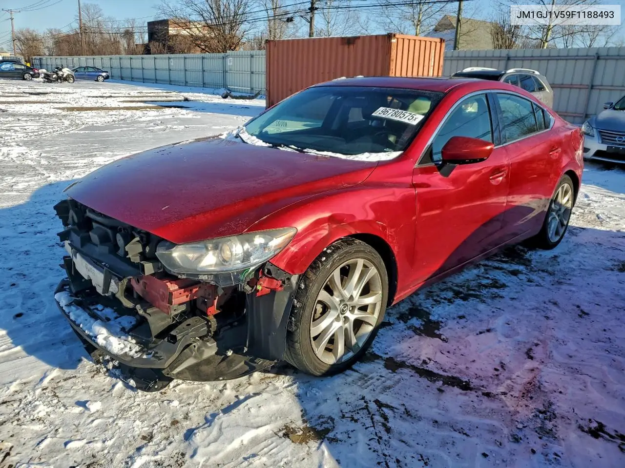 JM1GJ1V59F1188493 2015 Mazda 6 Touring