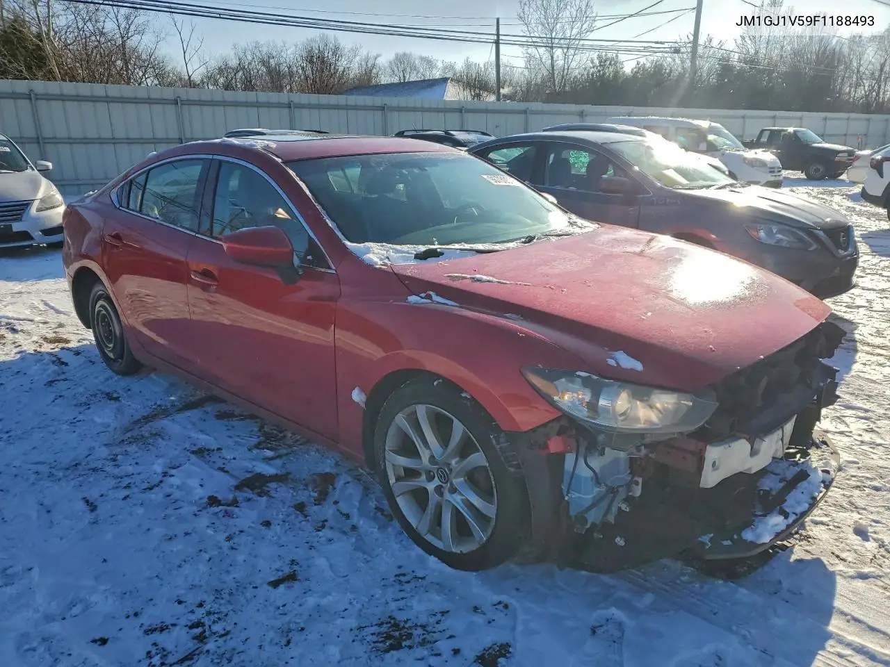 JM1GJ1V59F1188493 2015 Mazda 6 Touring
