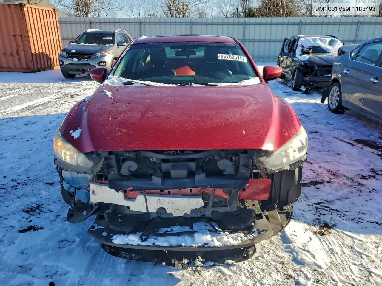 JM1GJ1V59F1188493 2015 Mazda 6 Touring