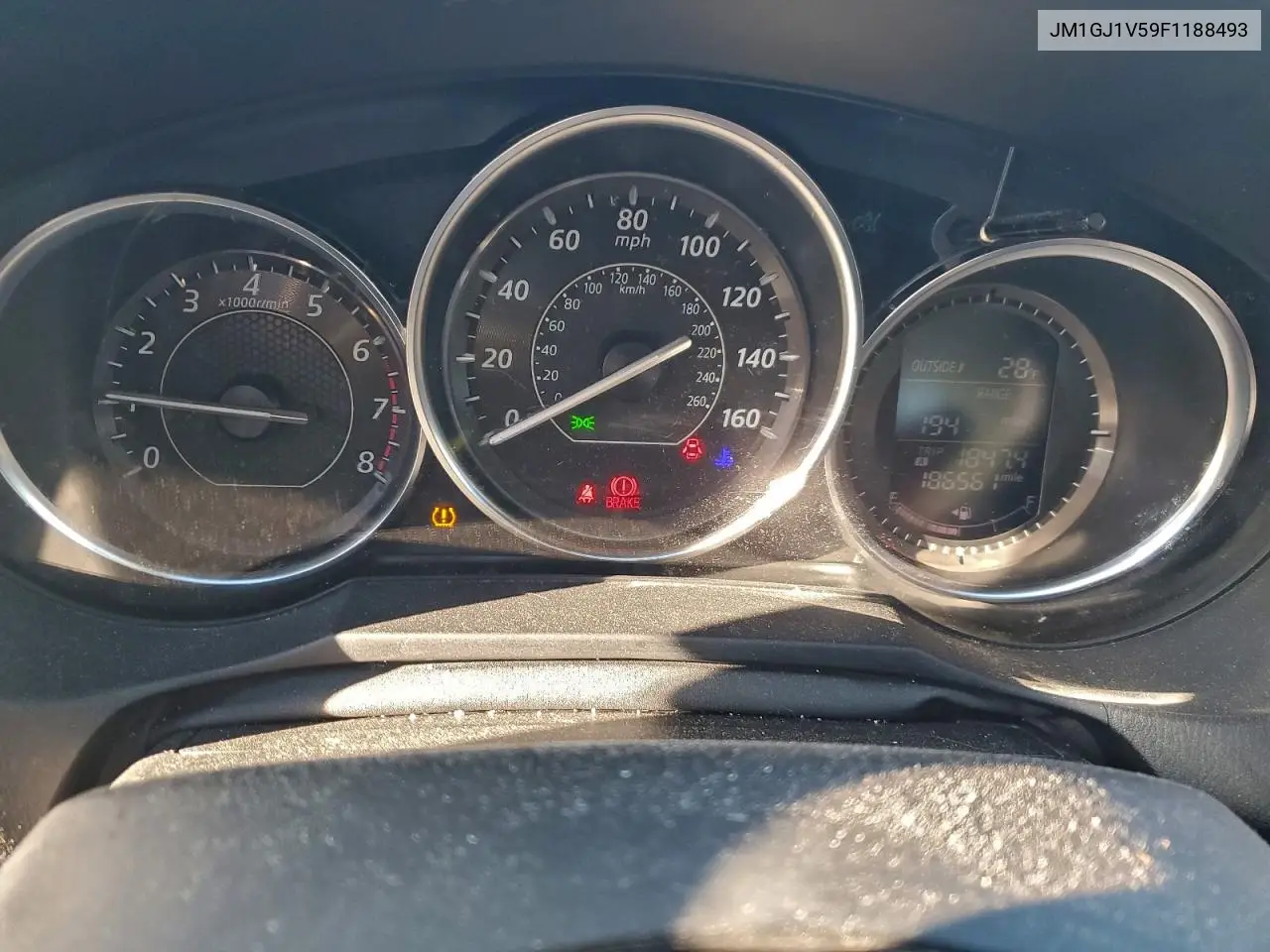 JM1GJ1V59F1188493 2015 Mazda 6 Touring