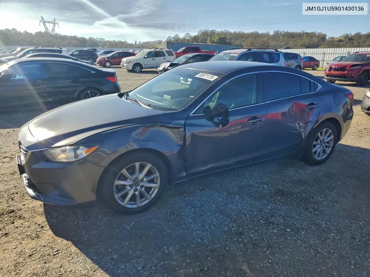 JM1GJ1U59G1430136 2016 Mazda 6 Sport