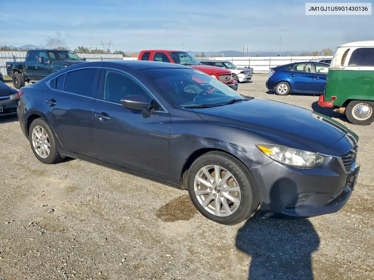 JM1GJ1U59G1430136 2016 Mazda 6 Sport