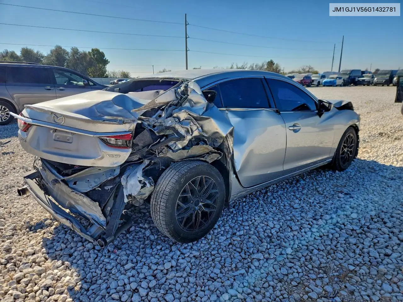 JM1GJ1V56G1432781 2016 Mazda 6 Touring