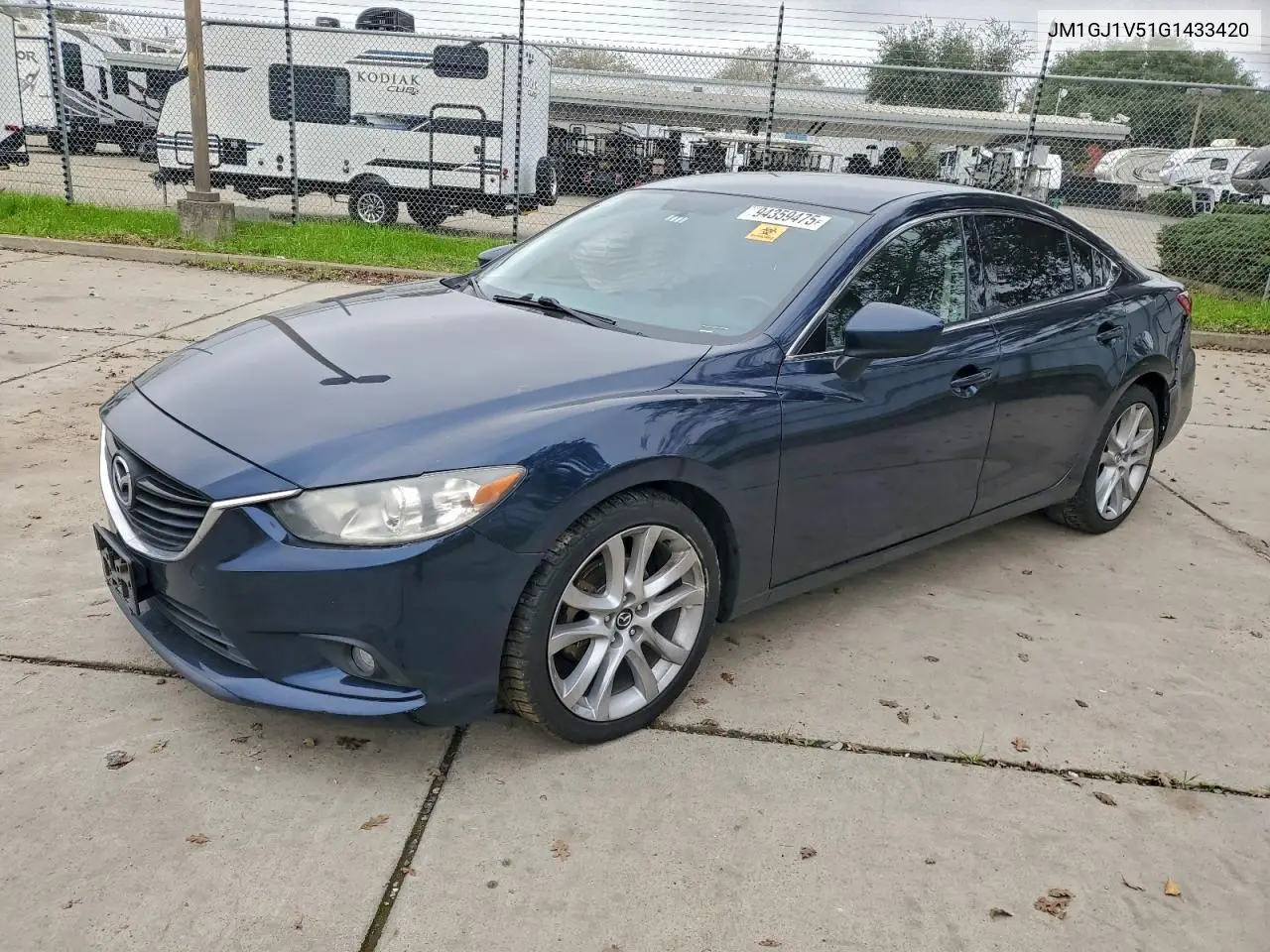 JM1GJ1V51G1433420 2016 Mazda 6 Touring