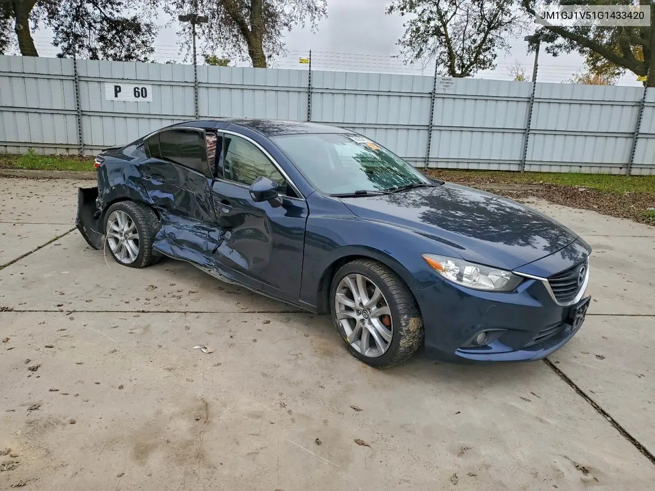 JM1GJ1V51G1433420 2016 Mazda 6 Touring