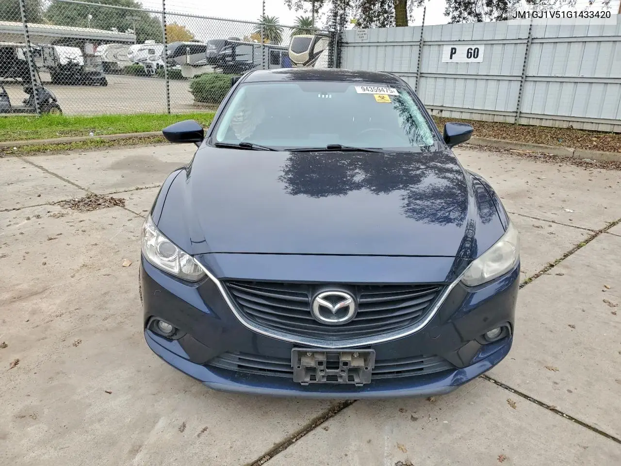 JM1GJ1V51G1433420 2016 Mazda 6 Touring