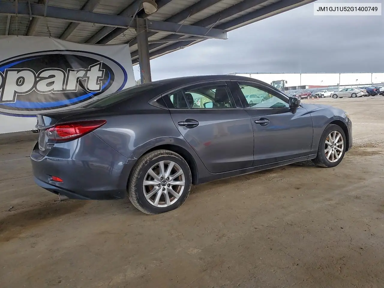 JM1GJ1U52G1400749 2016 Mazda 6 Sport